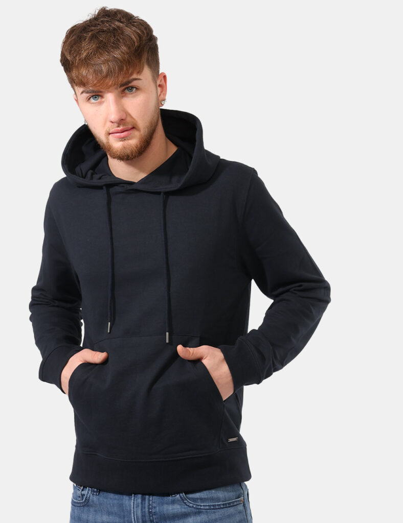 Outlet felpa uomo scontata - Felpa Concept83 Blu