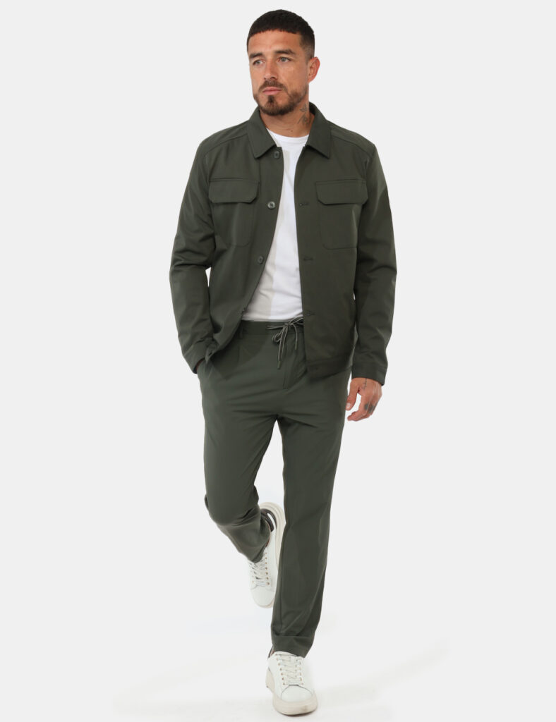 Pantaloni Yes Zee Verde militare