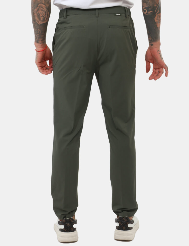 Pantaloni Yes Zee Verde militare