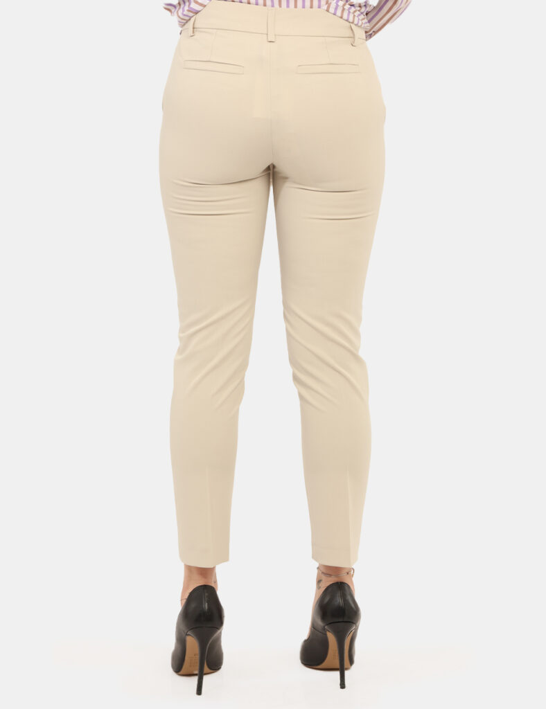 Abbigliamento donna scontato - Pantaloni Materica Beige