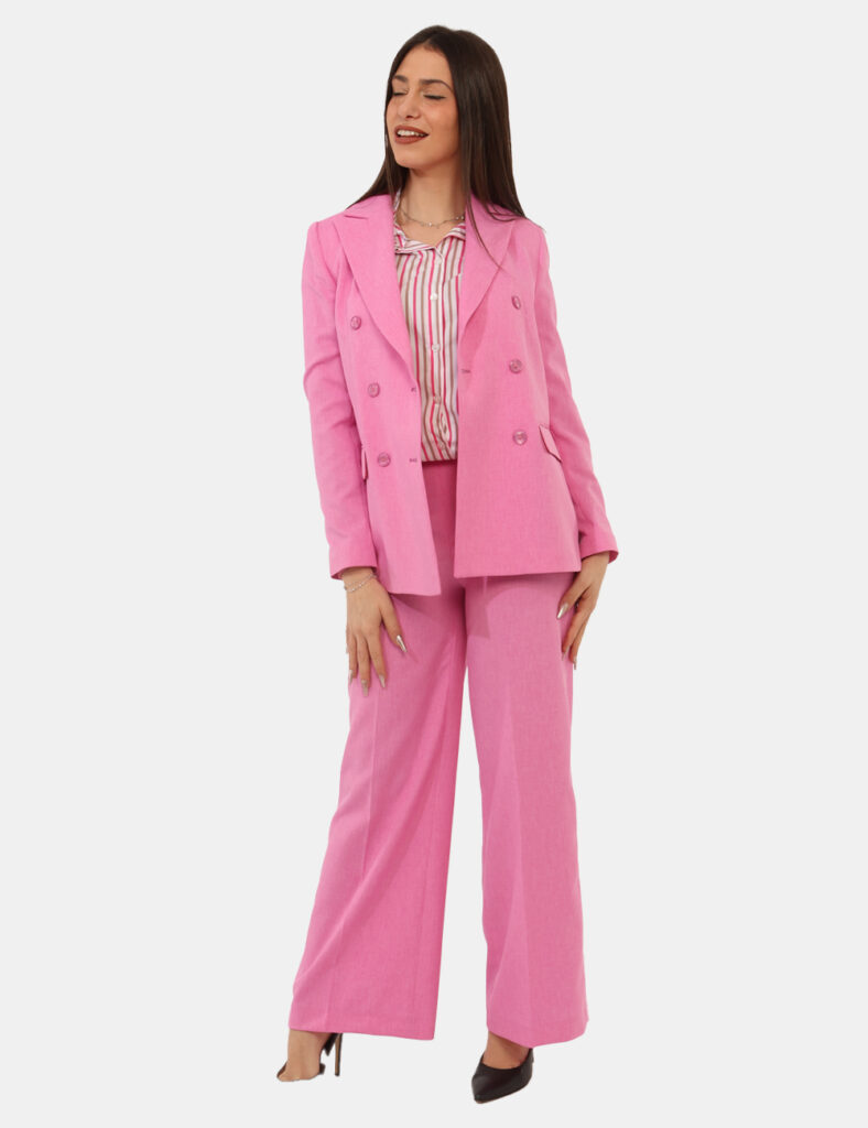 Abbigliamento donna scontato - Pantaloni Materica Rosa