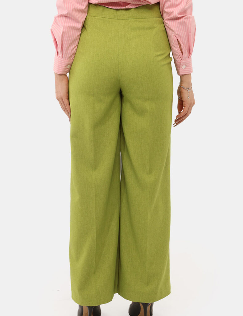 Abbigliamento donna scontato - Pantaloni Materica Verdi