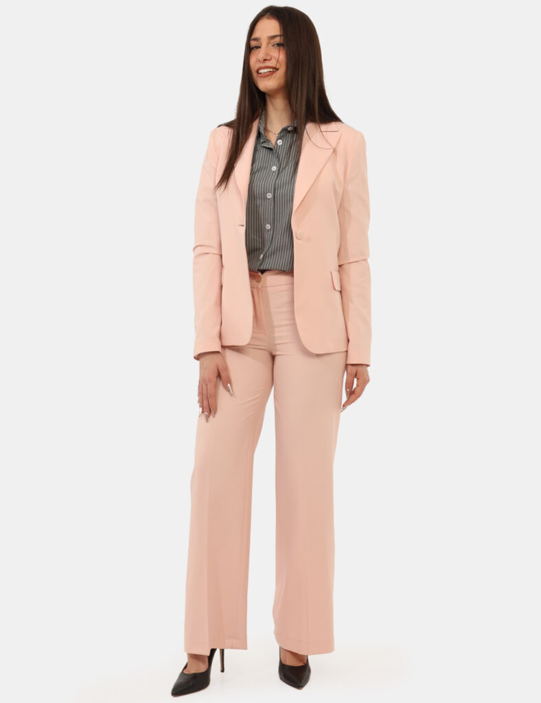 Abbigliamento donna scontato - Pantaloni Materica Rosa