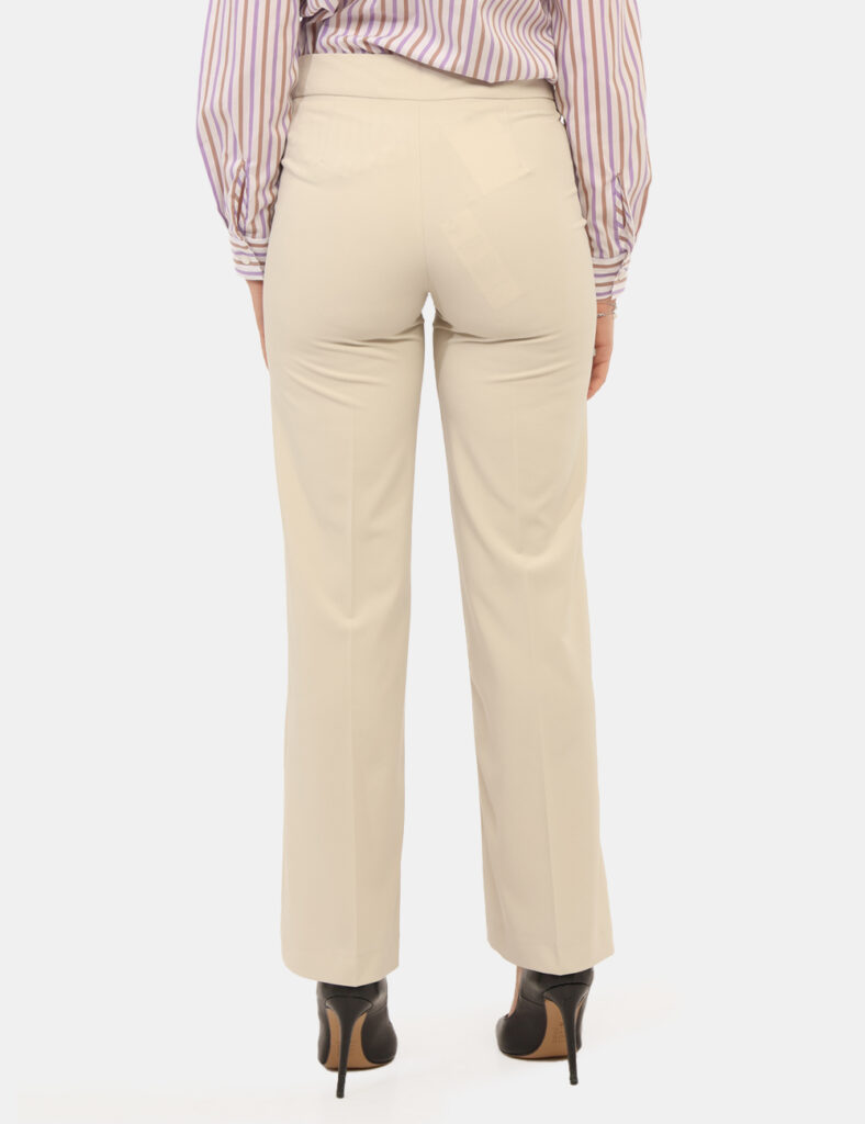 Abbigliamento donna scontato - Pantaloni Materica Beige