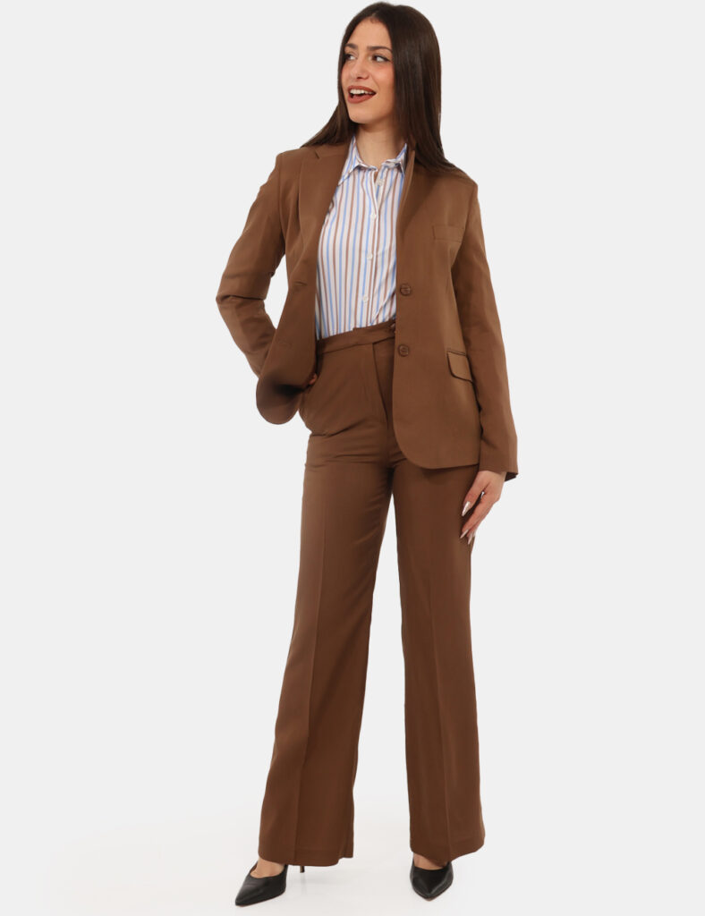 Abbigliamento donna scontato - Pantaloni Materica Marroni