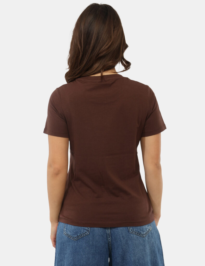 T-shirt Concept83 Marrone