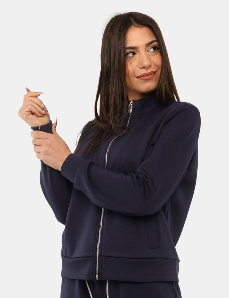 Abbigliamento donna scontato - Felpa Concept83 Blu