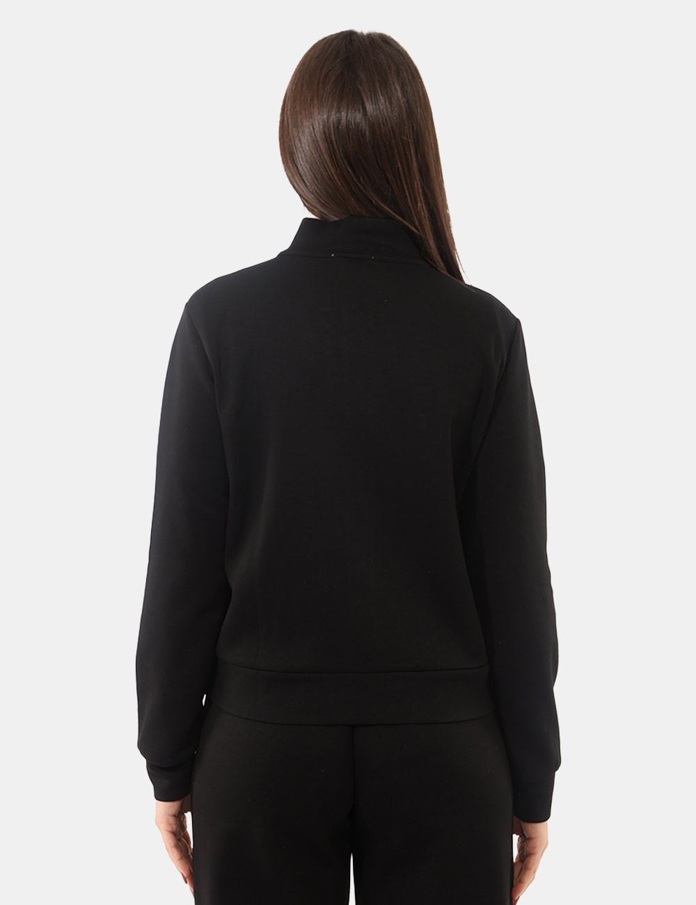 PK1820011-OB_NERO_PE26_2 Felpa Concept83 Nero - Felpa CONCEPT83 Nera La Felpa CONCEPT83 Nera da donna è un capo essenziale e versatile, perfetto per