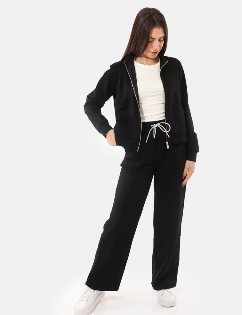 Abbigliamento donna scontato - Pantaloni Concept83 Nero