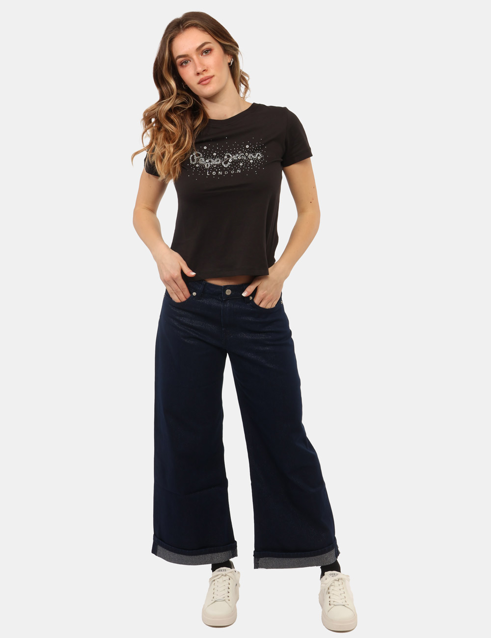 PL20509230-OB_DENIM-P000_PE26_1 Jeans Pepe Jeans Blu - Jeans PEPE JEANS Blu da donna I Jeans PEPE JEANS Blu sono la scelta perfetta se desideri un capo orig