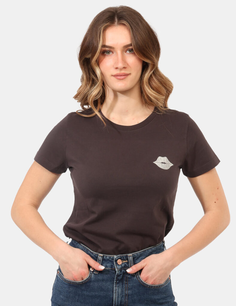 Abbigliamento donna scontato - T-shirt Pepe Jeans Grigia