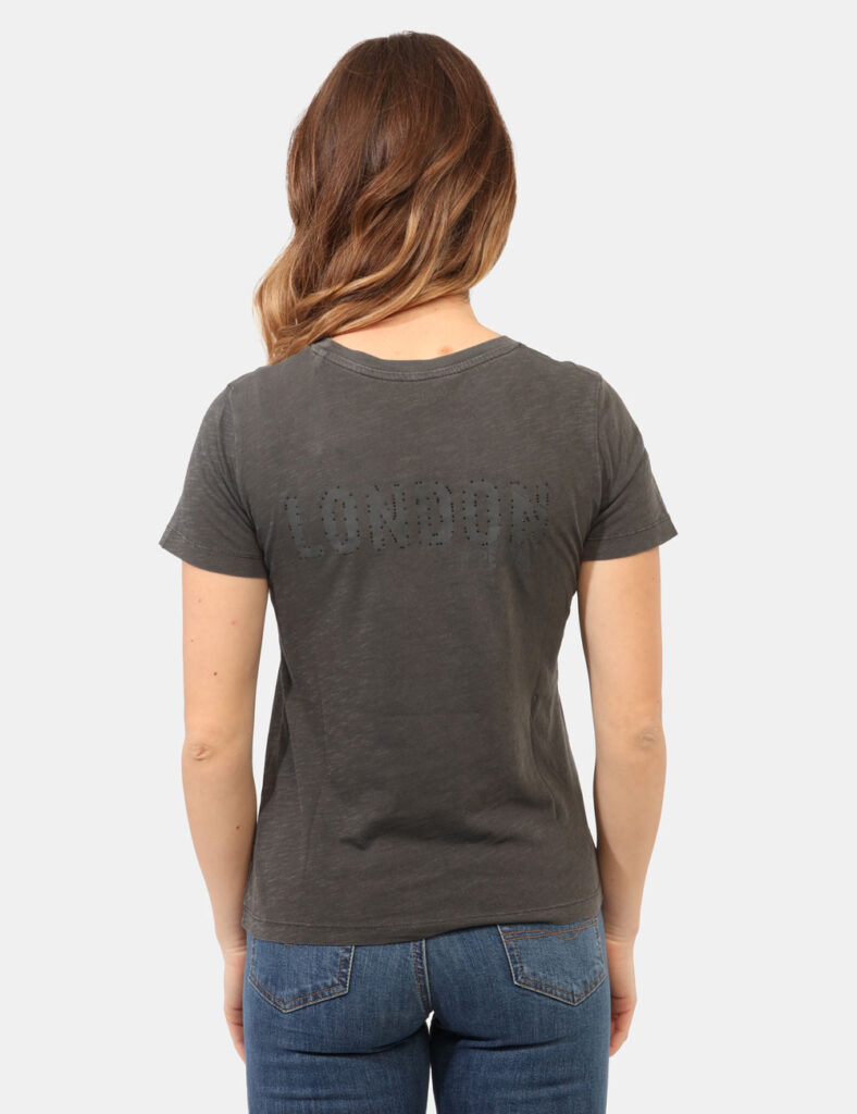 Abbigliamento donna scontato - T-shirt Pepe Jeans Grigia