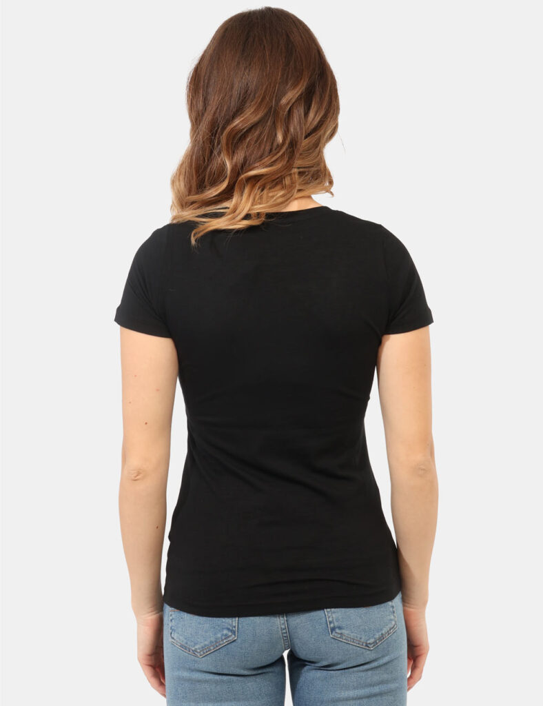 Abbigliamento donna scontato - T-shirt Pepe Jeans Nera