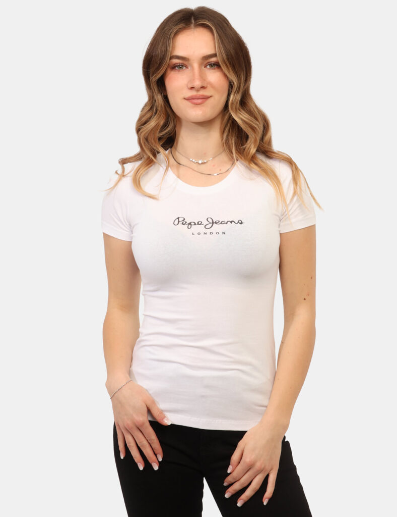 Abbigliamento donna scontato - T-shirt Pepe Jeans Bianca