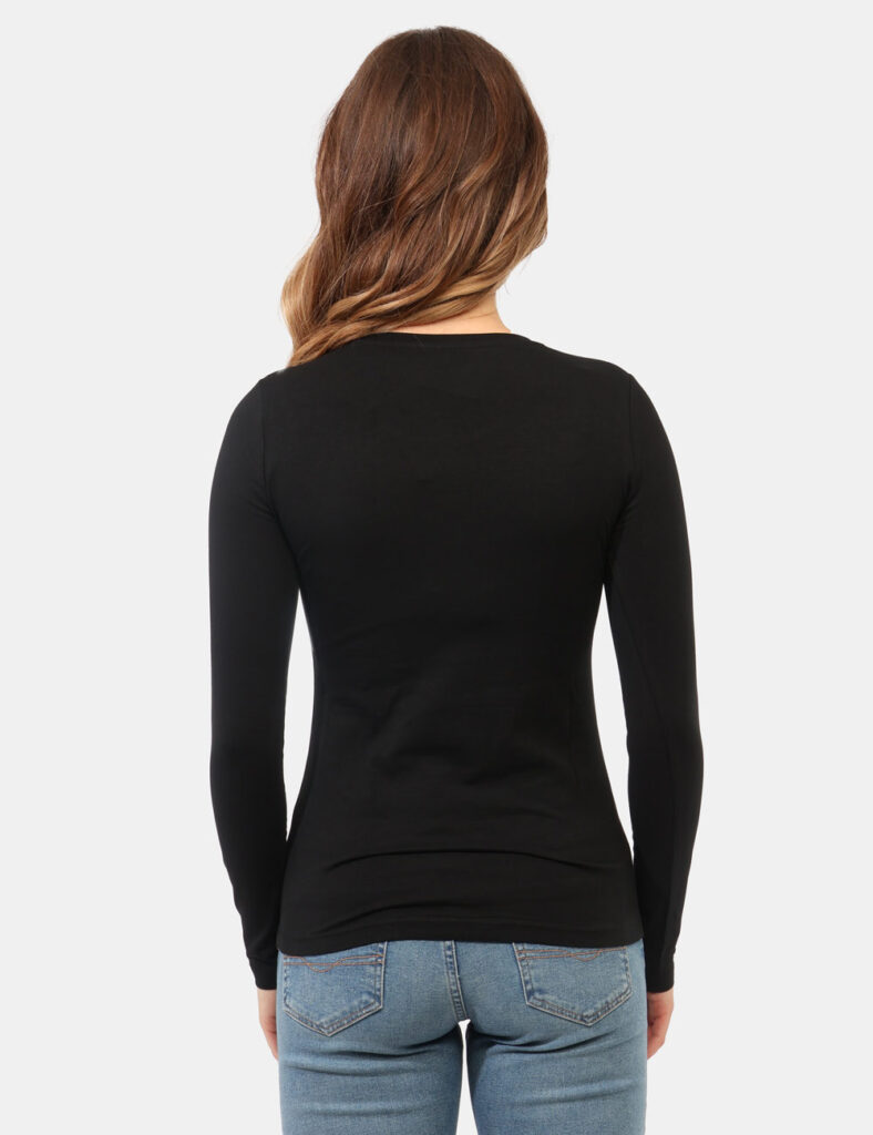 Abbigliamento donna scontato - T-shirt Pepe Jeans Nera