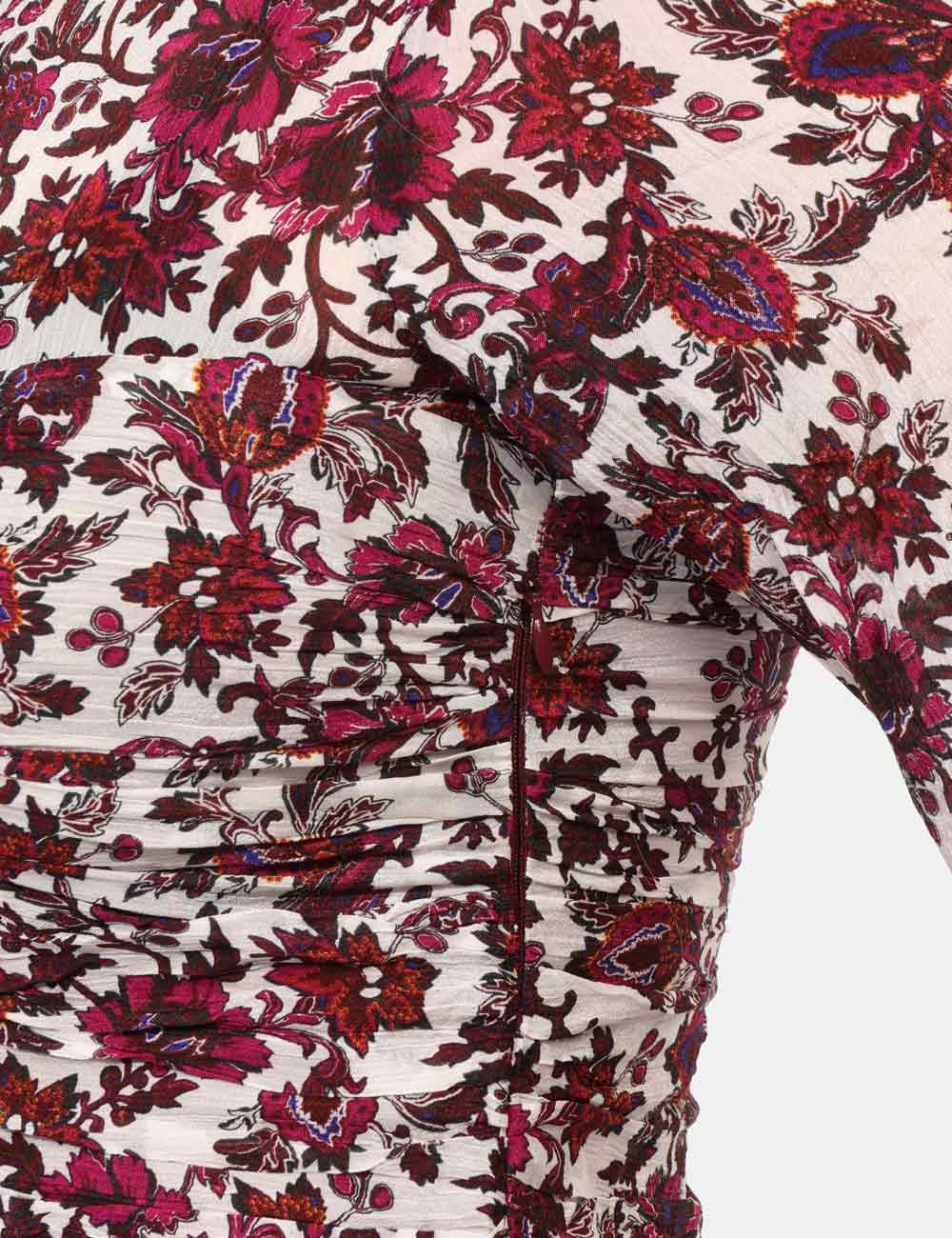 PL9537759-OB_LOTUS-RED-P296_PE26_5 Vestito Pepe Jeans in Fantasia - Vestito PEPE JEANS in Fantasia da donna Il Vestito PEPE JEANS in Fantasia è la scelta perfe