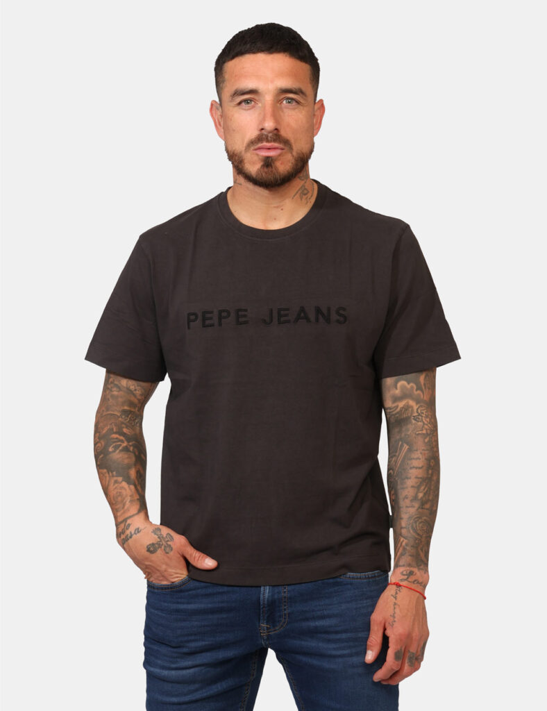 T-shirt uomo scontata - T-shirt Pepe Jeans Grigia