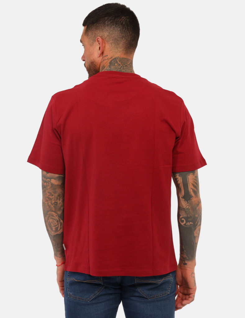 T-shirt uomo scontata - T-shirt Pepe Jeans Rossa
