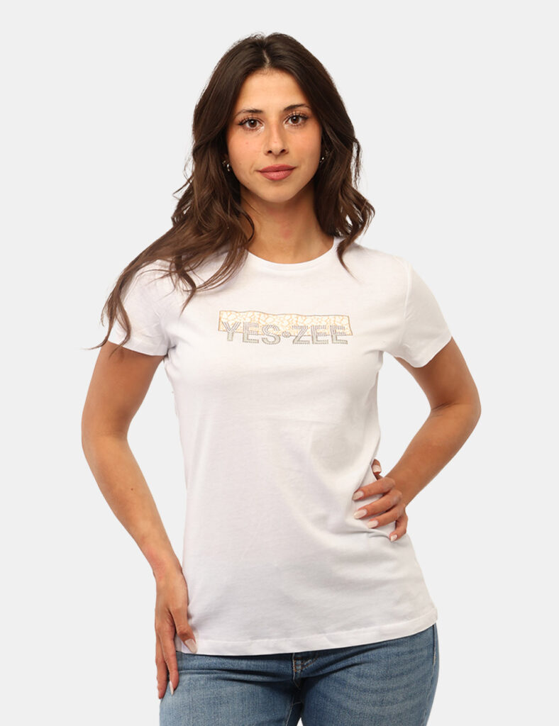 T-shirt da donna scontata - T-shirt Yes Zee Bianca