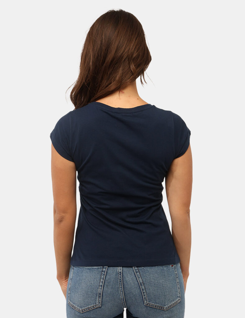 Abbigliamento donna scontato - T-shirt Yes Zee Blu