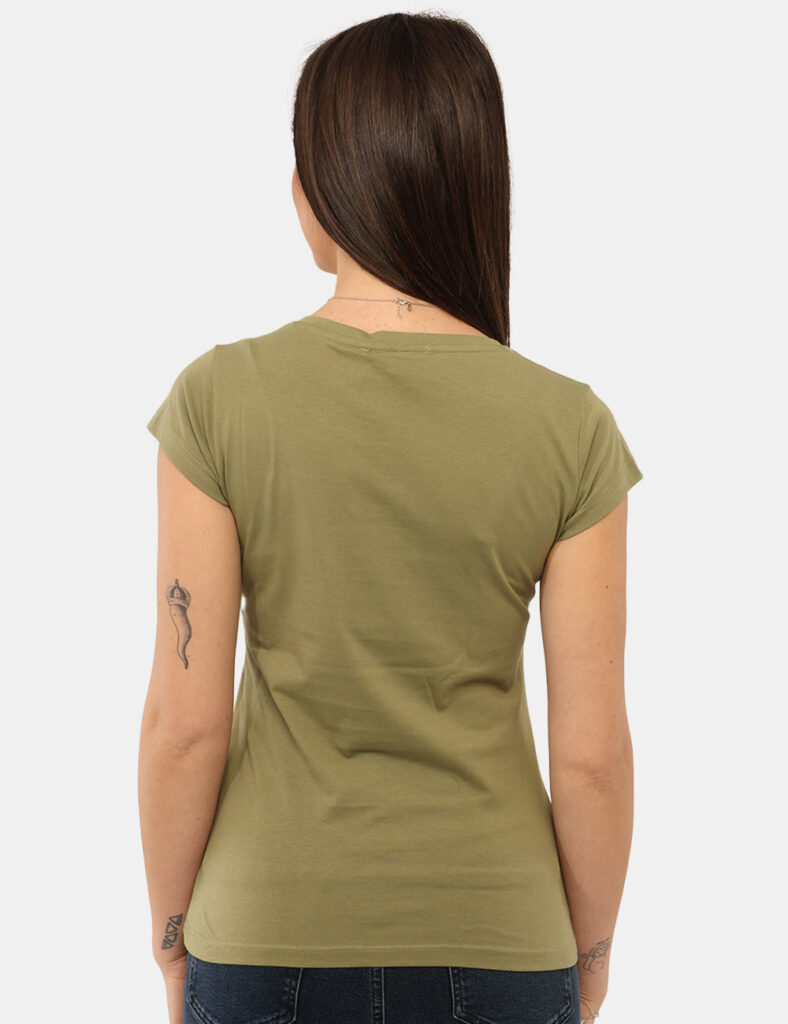 T-shirt da donna scontata - T-shirt Yes Zee Verde