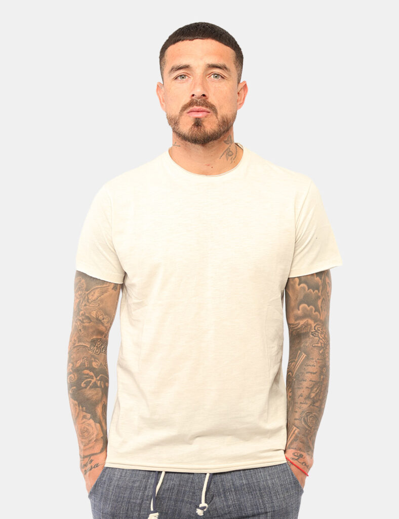 T-shirt Yes Zee Beige