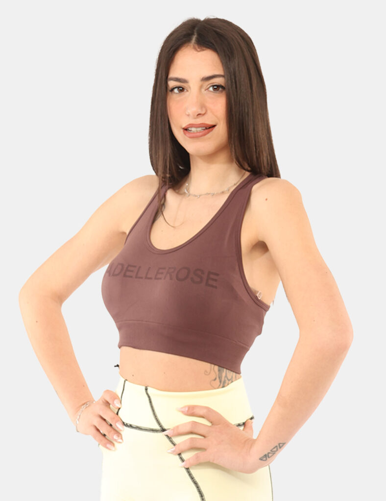 Top Via Delle Rose Marrone