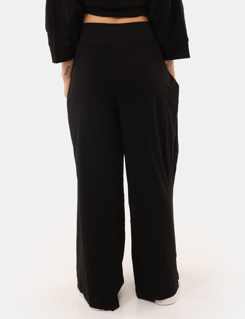 Abbigliamento donna scontato - Pantalone Via Delle Rose Nero