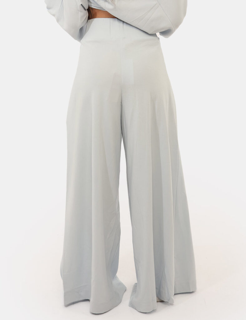 Abbigliamento donna scontato - Pantalone Via Delle Rose Azzurro