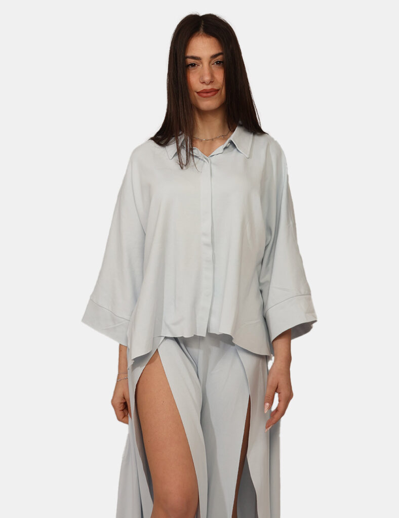 Abbigliamento donna scontato - Camicia Via Delle Rose Azzurra