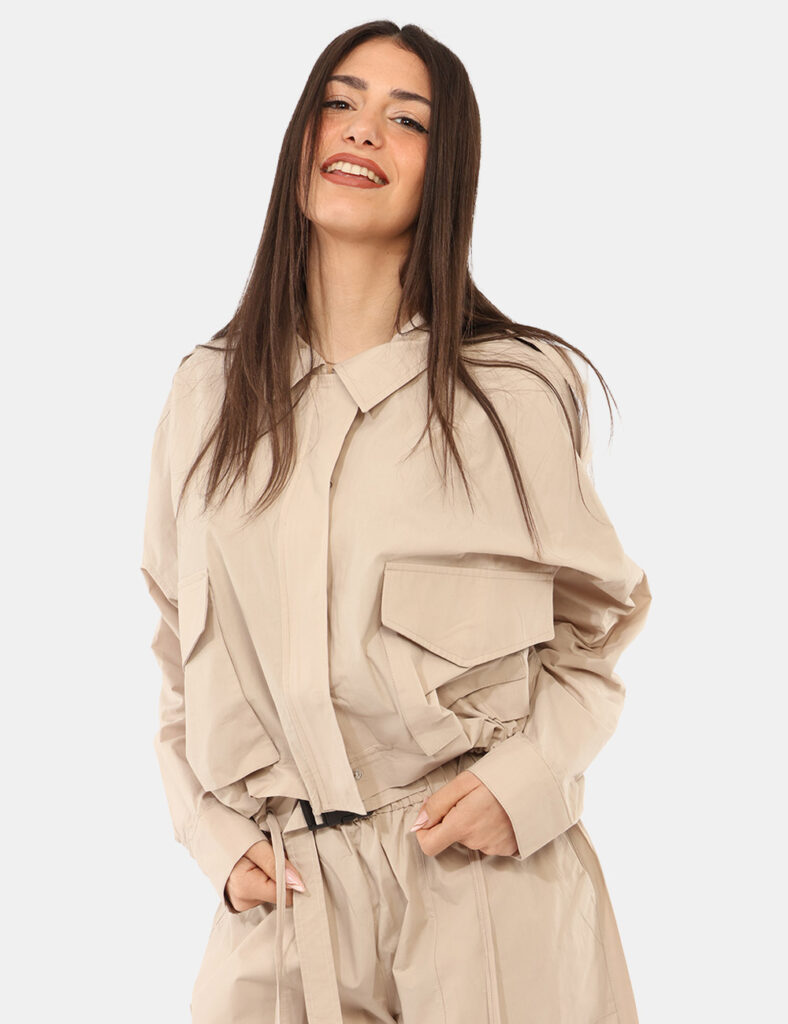 Abbigliamento donna scontato - Camicia Via Delle Rose Beige