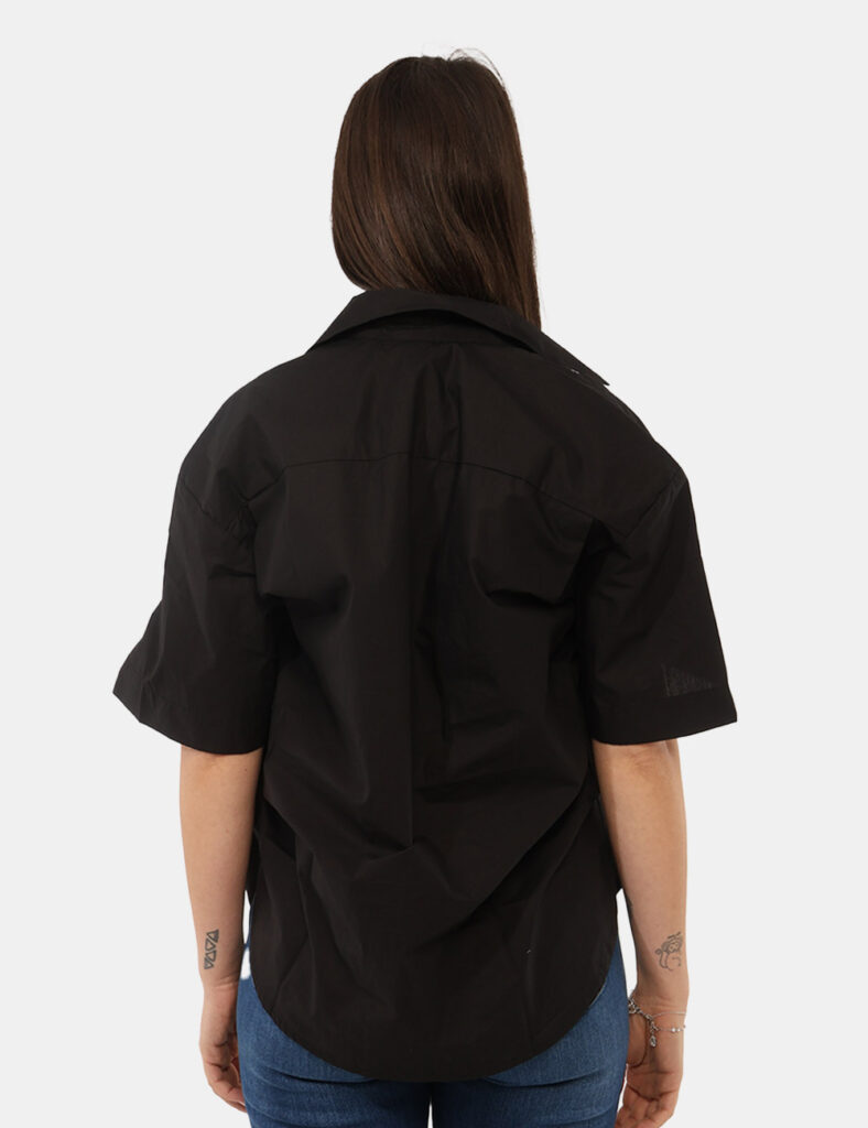Abbigliamento donna scontato - Camicia Via Delle Rose Nera