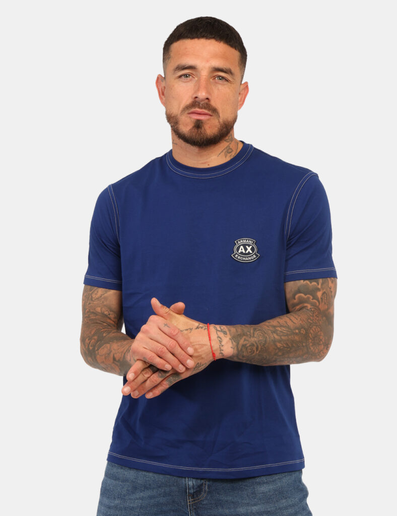 T-shirt Armani Exchange Blu