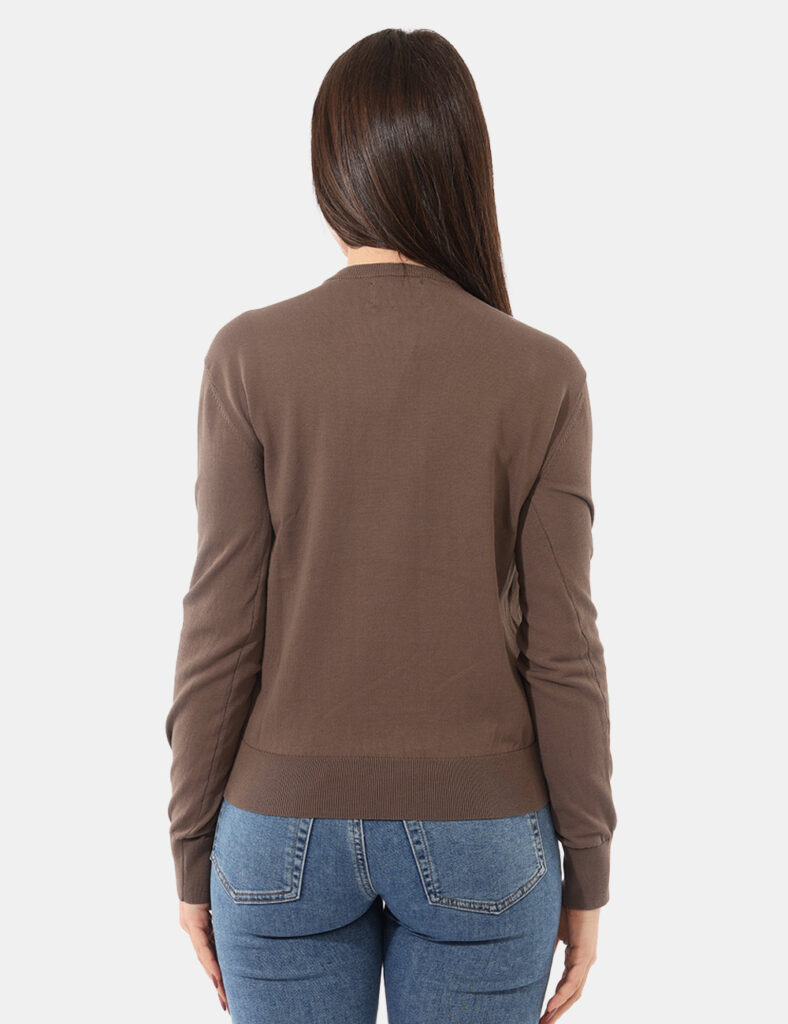 Abbigliamento donna scontato - Felpa Refrigiwear Marrone tg. S