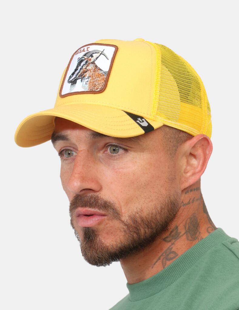 Cappello con visiera Goorin Giallo