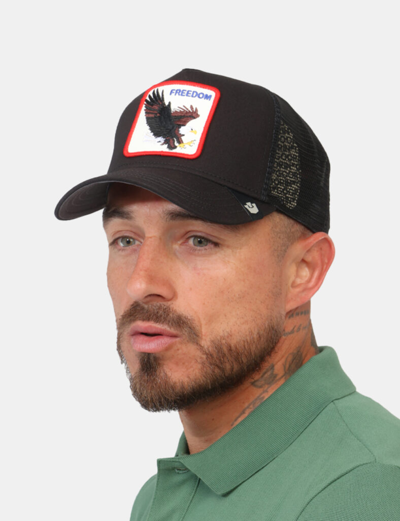 Cappello con visiera Goorin Nero