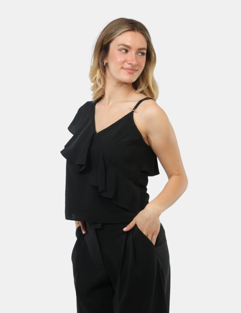 Top Explosion Nero - Top EXPLOSION Nero da donna Elegante, versatile e sempre attuale, il Top EXPLOSION Nero è il capo essen