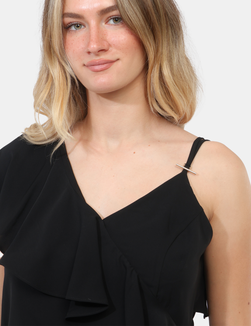 18695-SB_BLACK_PE26_4 Top Explosion Nero - Top EXPLOSION Nero da donna Elegante, versatile e sempre attuale, il Top EXPLOSION Nero è il capo essen