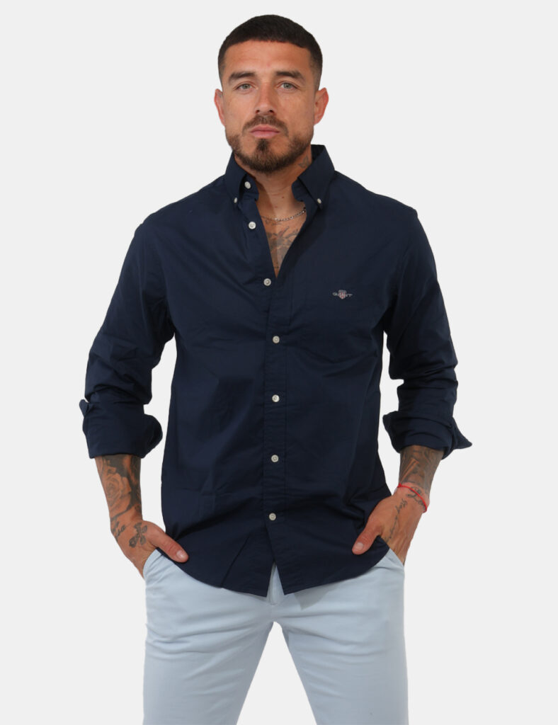 Camicia Gant Blu