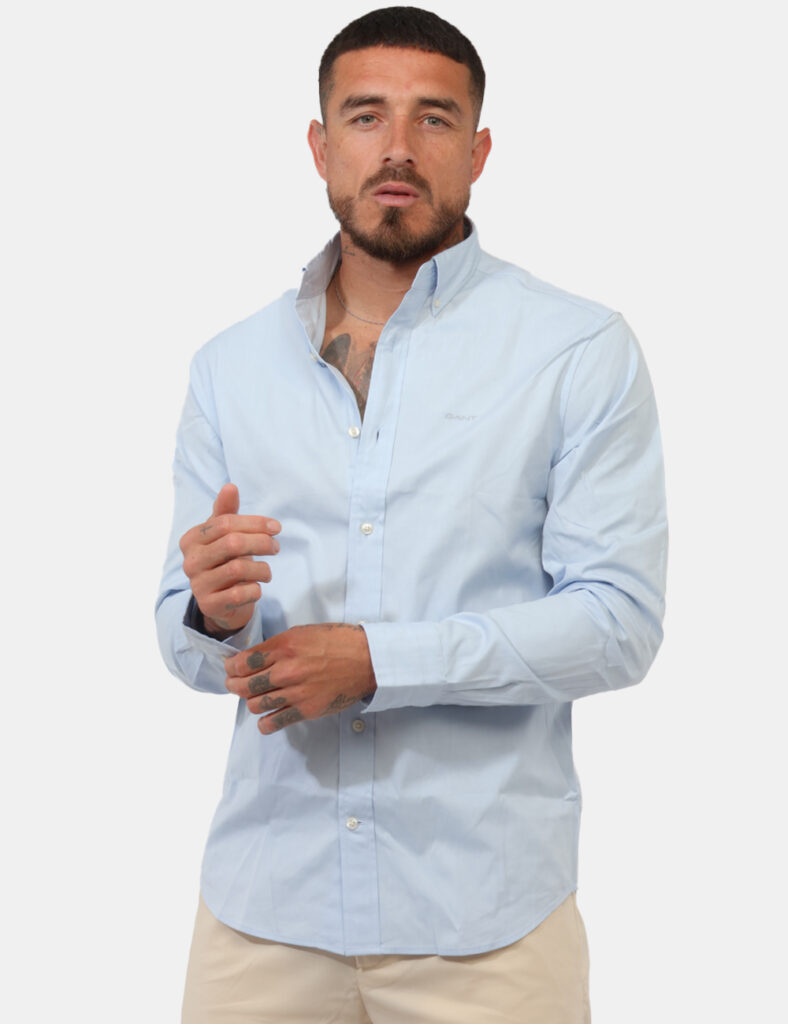 Camicia Gant Azzurra