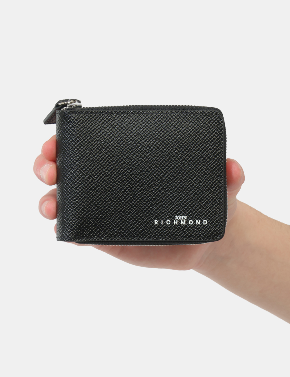 26198PF-SB_BLACK_PE26_5 Portafoglio John Richmond Nero - Portafoglio JOHN RICHMOND Nero Compatto, funzionale e dal design contemporaneo, questo port