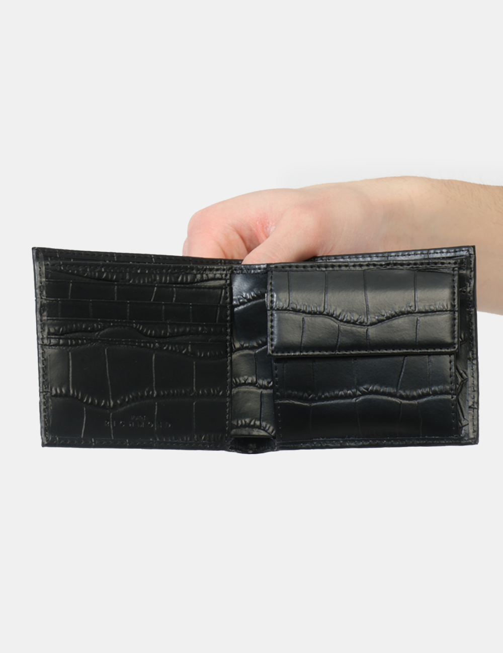 26203PF-SB_BLACK_PE26_3 Portafoglio John Richmond Nero - Portafoglio JOHN RICHMOND Nero Deciso, elegante e con un tocco distintivo, questo portafogl