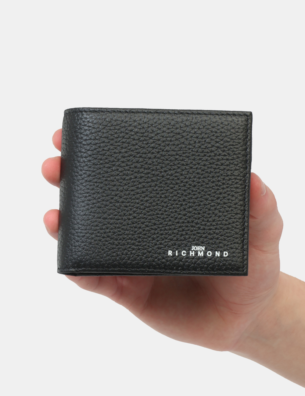 26205PF-SB_BLACK_PE26_5 Portafoglio John Richmond Nero - Portafoglio JOHN RICHMOND Nero Essenziale, moderno e curato nei dettagli, questo portafogli