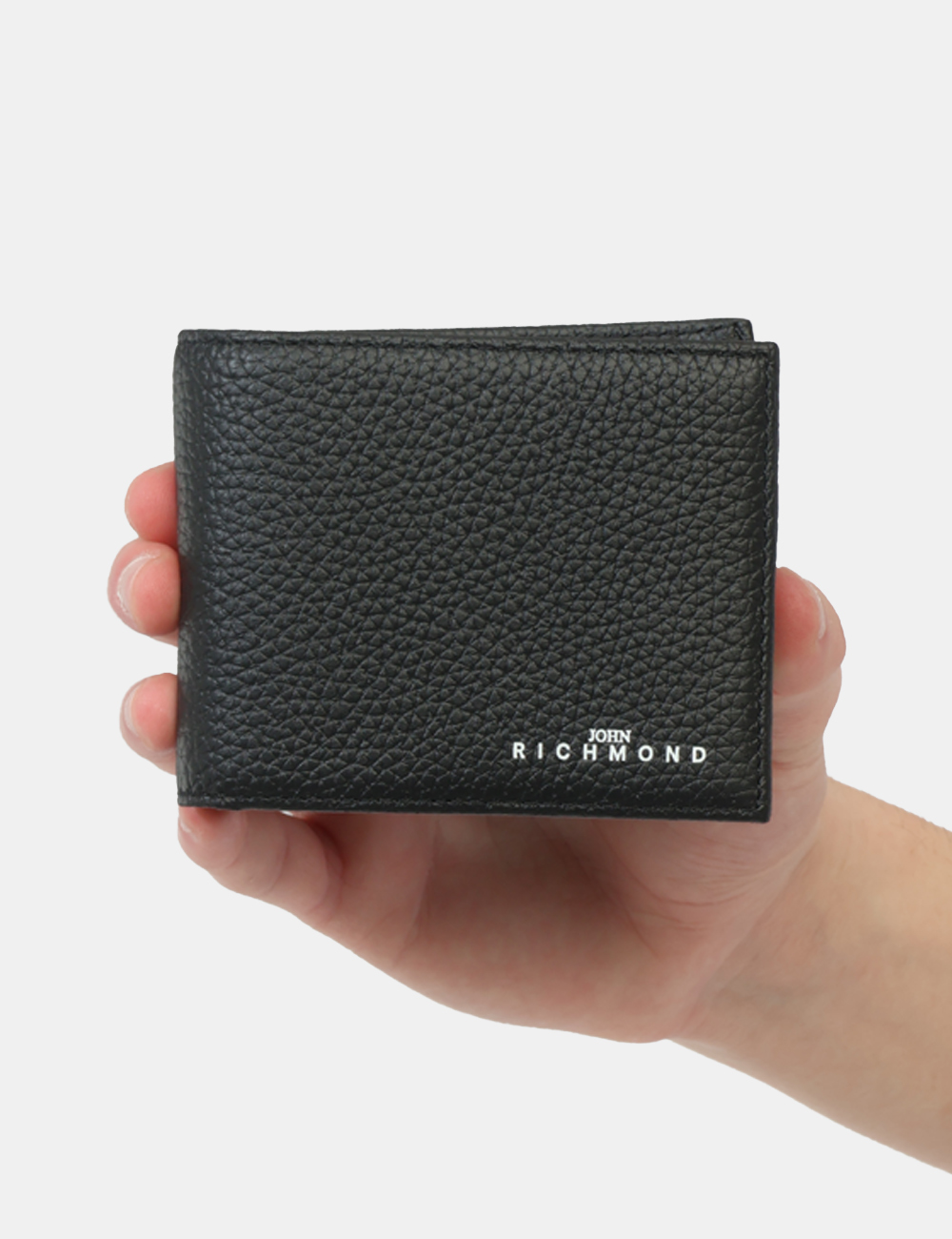 26208PF-SB_BLACK_PE26_4 Portafoglio John Richmond Nero - Portafoglio JOHN RICHMOND Nero Compatto, essenziale e dal design contemporaneo, questo port