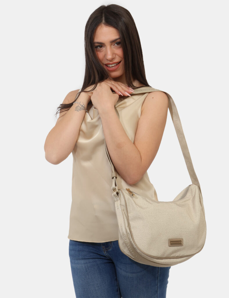 Accessori da donna - Borsa Borbonese Beige