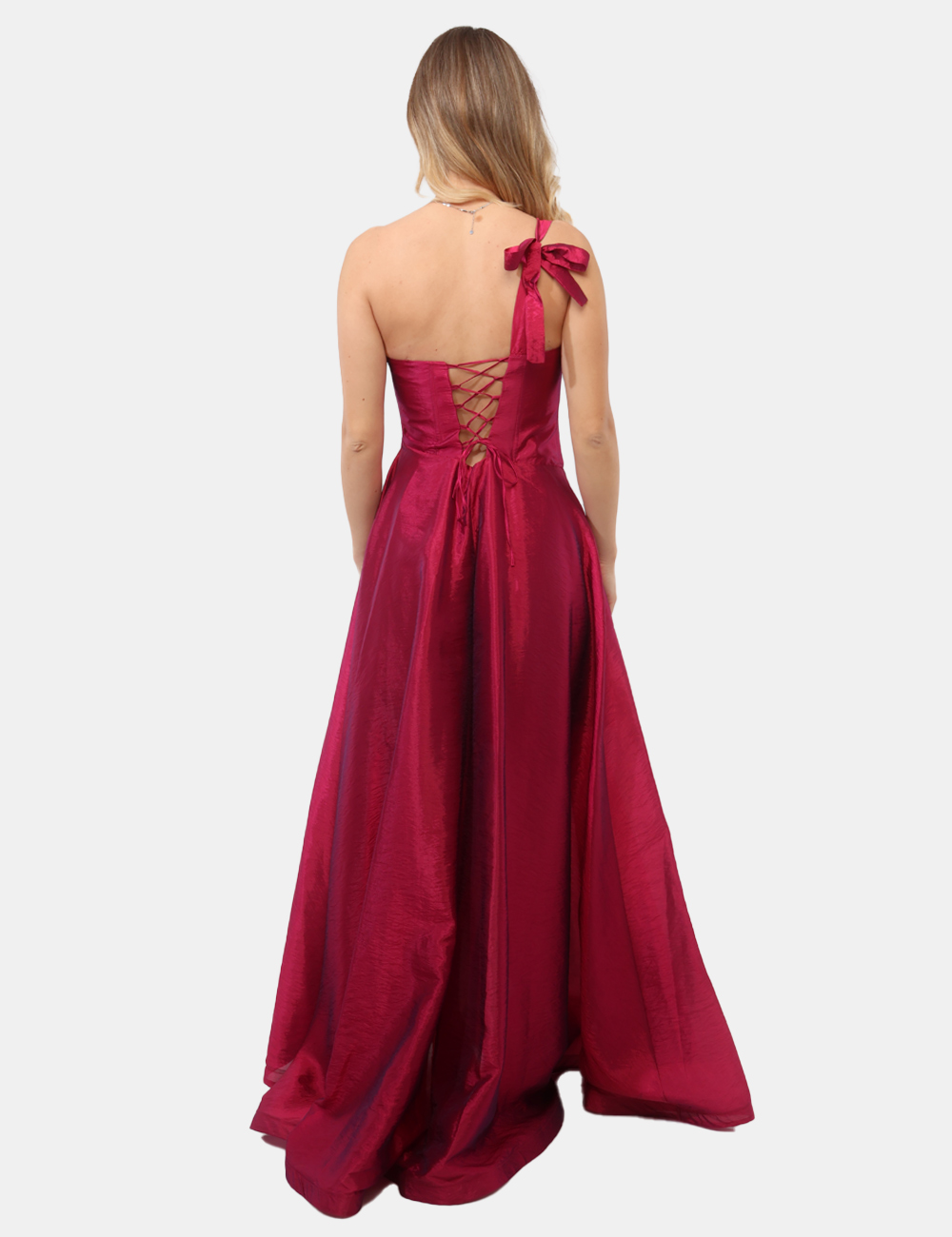 56968-SB_FUCHSIA_PE26_2 Abito Explosion Fucsia - Abito EXPLOSION Fucsia da donna Audace, femminile e impossibile da non notare, l’Abito EXPLOSION Fu