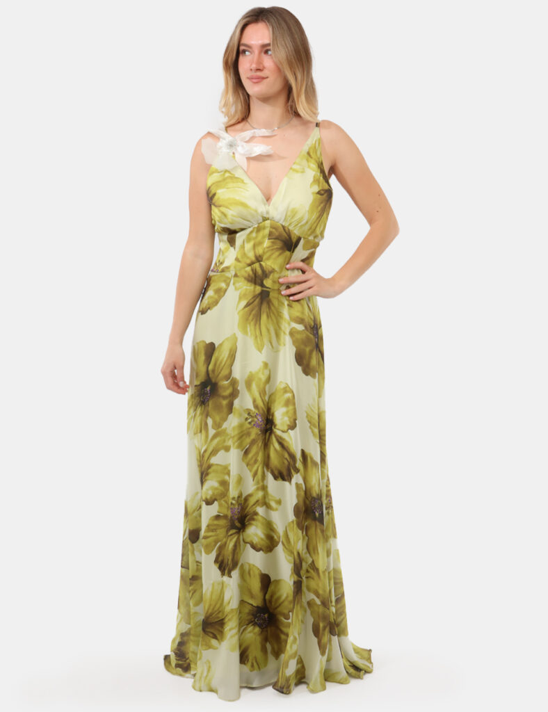 Abito Explosion Verde - Abito EXPLOSION Verde da donna Raffinato e femminile, l’Abito EXPLOSION Verde è la scelta perfetta p