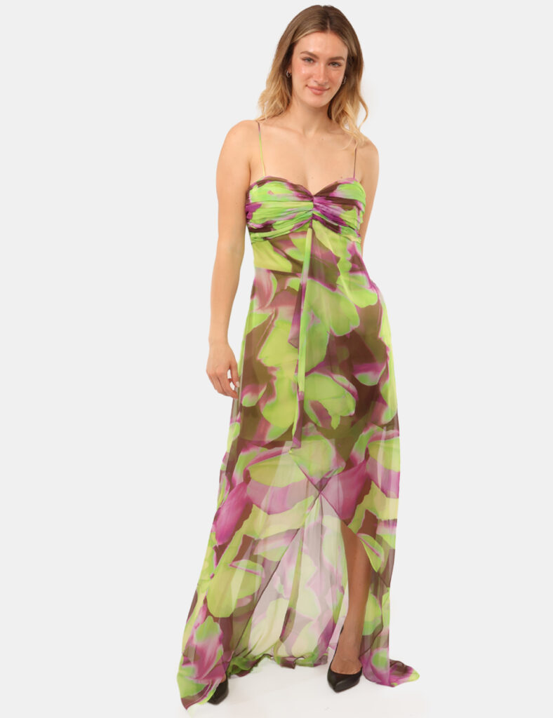 Abito Explosion Verde - Abito EXPLOSION Verde da donna Fresco, elegante e ricco di personalità, l’Abito EXPLOSION Verde è il