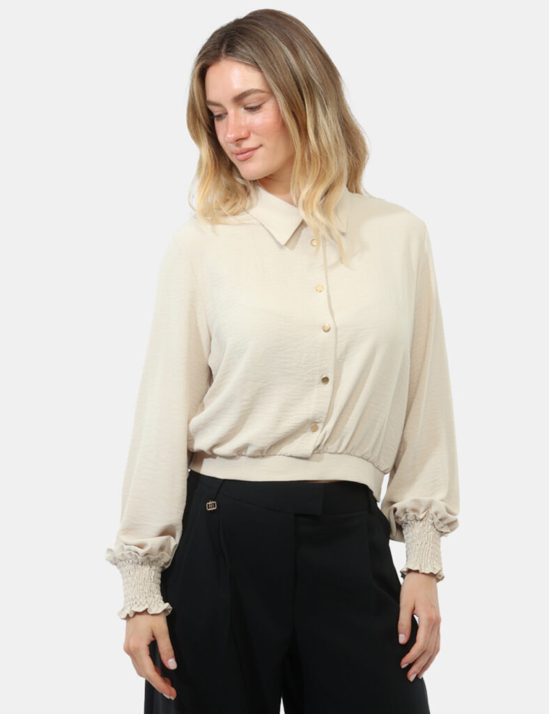 Abbigliamento donna scontato - Camicia Explosion Beige