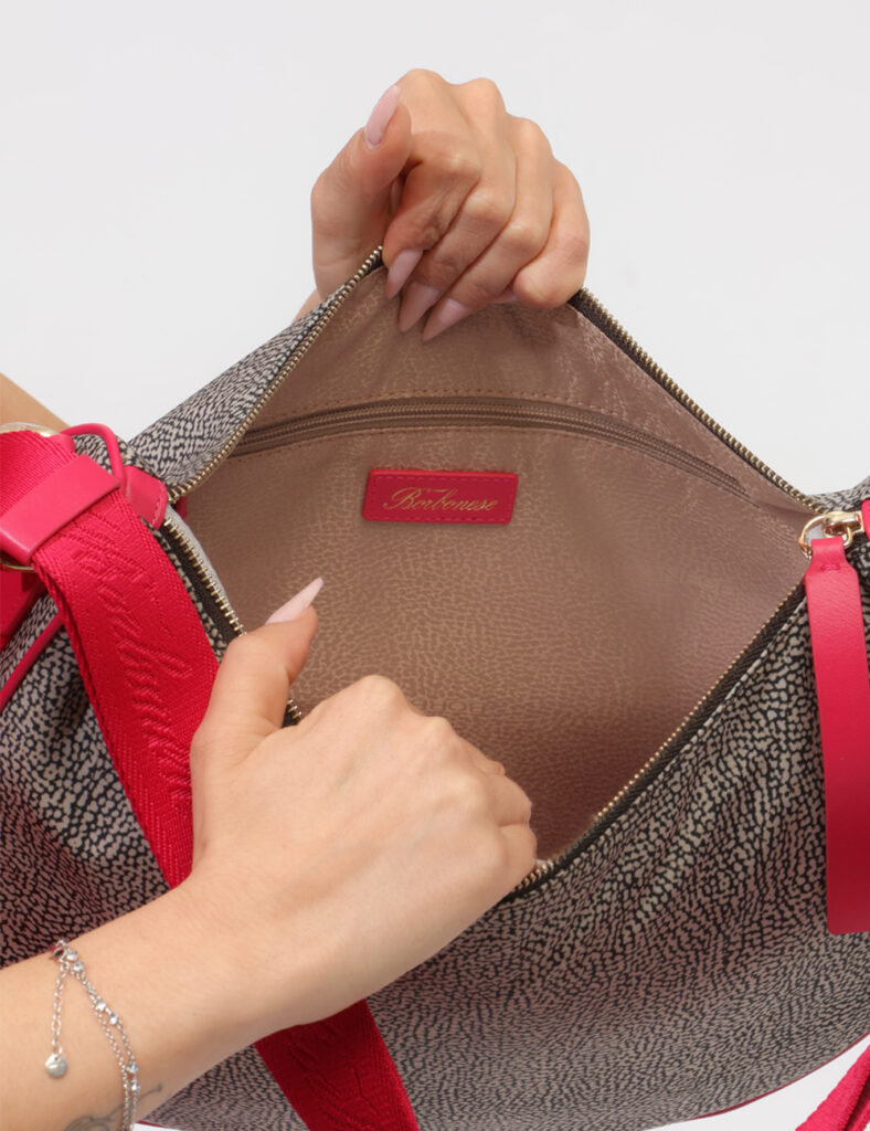 Accessori da donna - Borsa Borbonese Fucsia